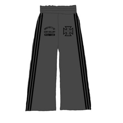 Gray GG Striped Pants